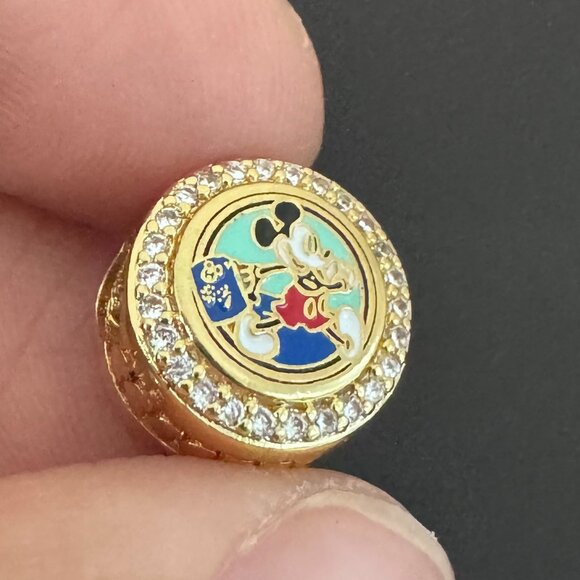 Pandora  Disney Exclusive Charm Bead Charm Travel Charm - Picture 1 of 6